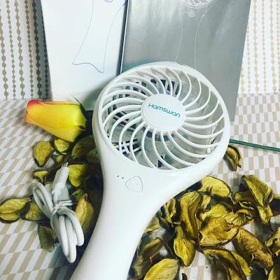 Ventilador de mano, hamswan, modo verano, 