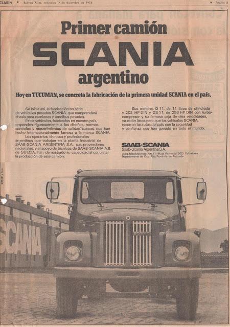 El Scania L-111 de 1976