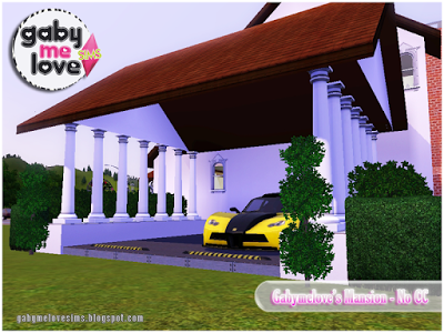 Gabymelove's Mansion |NO CC| ~ Lote Residencial (Sims 3)