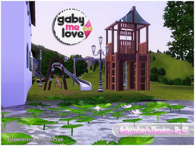 Gabymelove's Mansion |NO CC| ~ Lote Residencial (Sims 3)