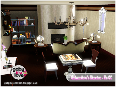 Gabymelove's Mansion |NO CC| ~ Lote Residencial (Sims 3)