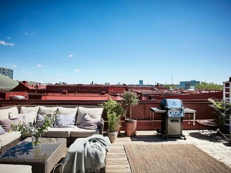 terraza de madera suelo exterior de madera sofa terraza jardín muebles de terraza estilo nórdico diseño exteriores decoración exterior blog decoración 