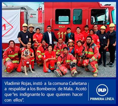 AMENAZAN A BOMBEROS DE MALA…