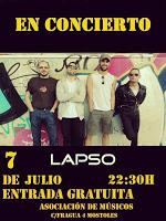 Concierto de Lapso en Móstoles