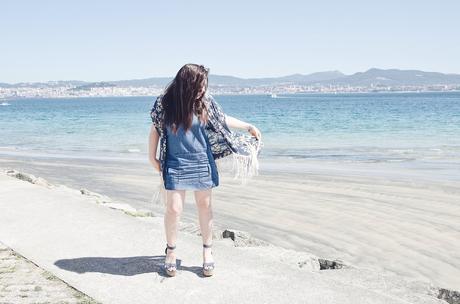 4 formas de combinar un vestido denim 4 formas de combinar un vestido denim