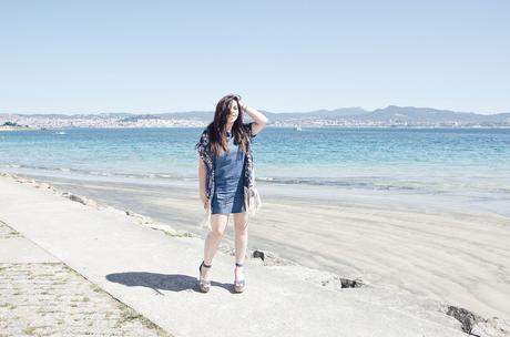 4 formas de combinar un vestido denim 4 formas de combinar un vestido denim