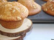 Magdalenas piñones yogurt