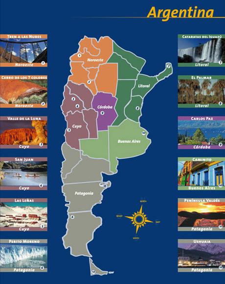 Áreas naturales protegidas de Argentina: Parques Nacionales y Reservas Naturales.