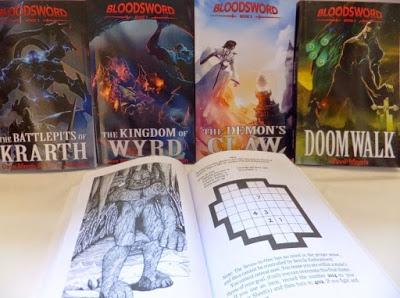 Blood Sword, los libro-juegos de Dragon Warriors