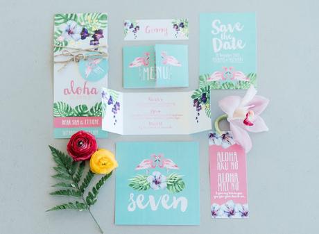 Wedding Inspiration: decoraciones tropicales para bodas de verano