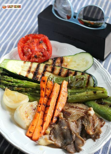 Cómo cuidarnos en verano: parrillada de verduras. Receta