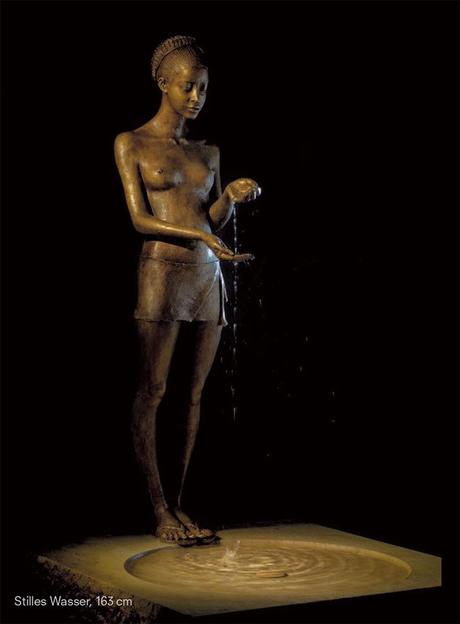 Esculturas De Bronce Que Cobran Vida Con Agua