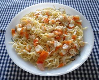 ESPAGUETIS CON SURIMI