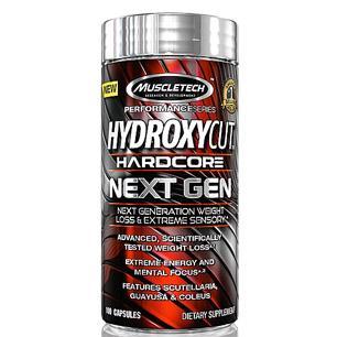 Termogénicos, el último toque HYDROXYCUT HARDCORE NEXT GEN