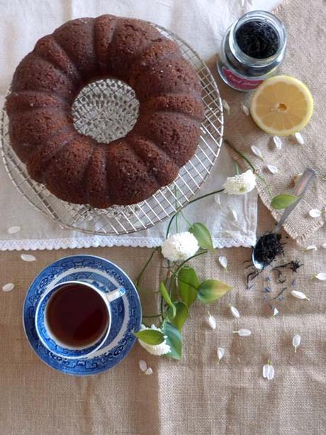 budín de earl grey, limón y miel