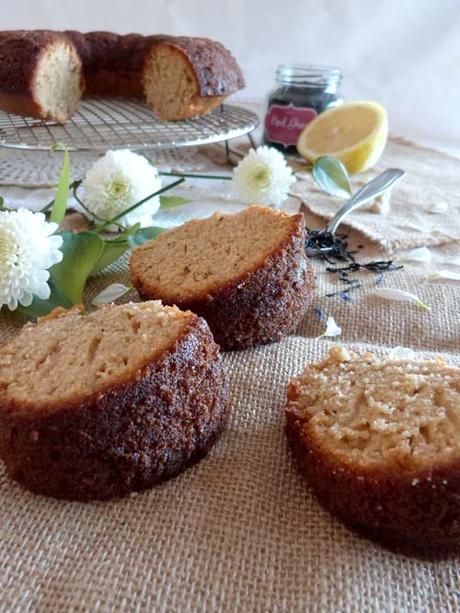 budín de earl grey, limón y miel