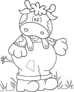 11 Moldes de vaquitas para hacer manualidades en foami y pintura