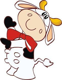 11 Moldes de vaquitas para hacer manualidades en foami y pintura