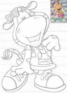 11 Moldes de vaquitas para hacer manualidades en foami y pintura