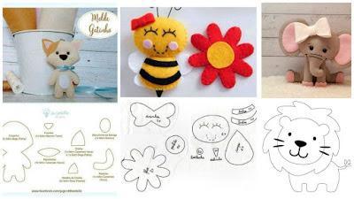  MOLDES-ANIMALITOS-FOAMI-FIELTRO