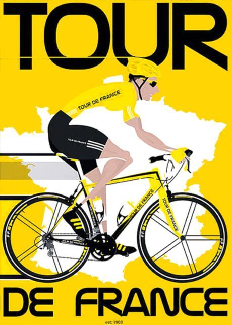 posters de deporte, ciclismo, tour de francia