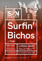Concierto de Surfin' Bichos y Tórtel en La Riviera