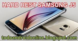 Hard Reset: Samsung Galaxy J5