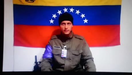 VIDEO: Reaparece Oscar Pérez, el piloto del helicóptero que sobrevoló Caracas