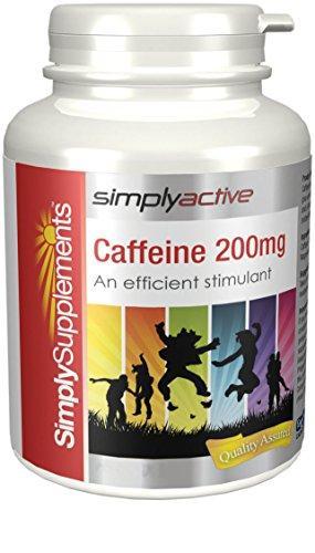 Cafeína 200mg | Estimulante natural | Mejora la concentración y el estado de alerta | 120 cápsulas