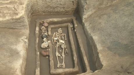 Hallan restos de unos gigantes humanos de 5.000 años de antigüedad en China