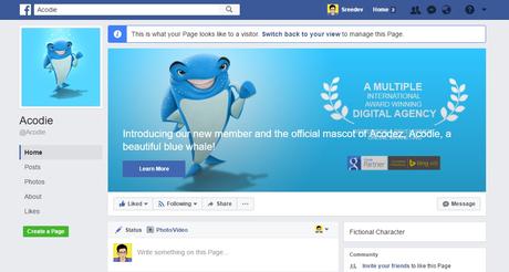 Facebook prueba descripciones en la portada