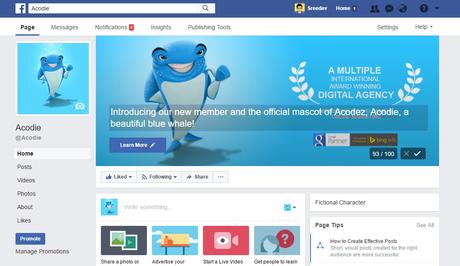 Facebook prueba descripciones en la portada