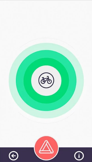 Una app para ayudar a los ciclistas ,peatones y conductores