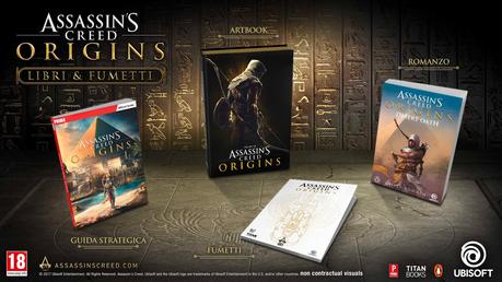Assassin's Creed Origins tendrá cómics, novela, guía y libro de arte