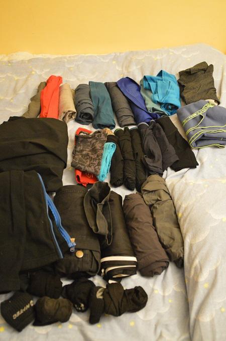 Qué llevar en la maleta en un viaje de un año? What to take in the luggage for one year trip?