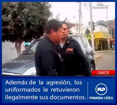 LA IGNORANCIA Y TORPEZA DEL POLICÍA PERUANO SE HACE PÚBLICO...