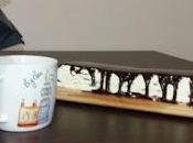 Pastel galletas café