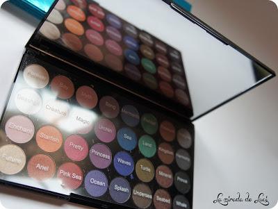 MAKEUP REVOLUTION, Mermaids Forever, paleta de sombras