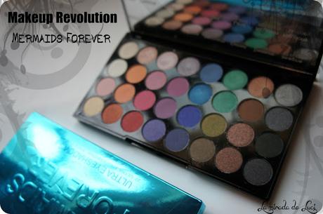 MAKEUP REVOLUTION, Mermaids Forever, paleta de sombras