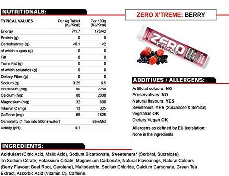 High 5 Zero Xtreme Berry 20 tablet