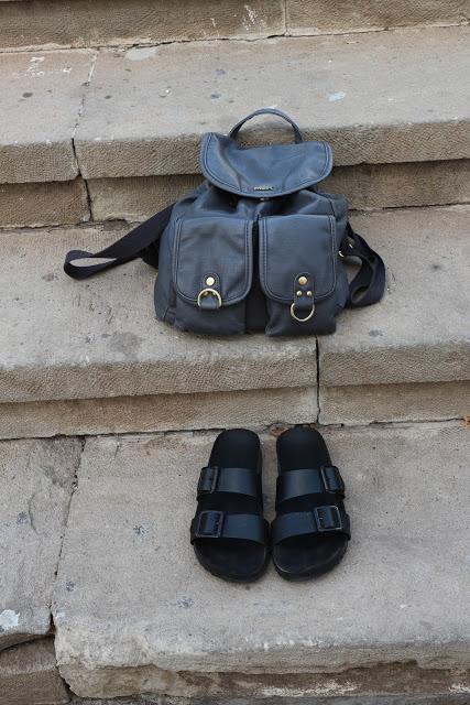Fashion blogger, birken, misako, bag, shoes