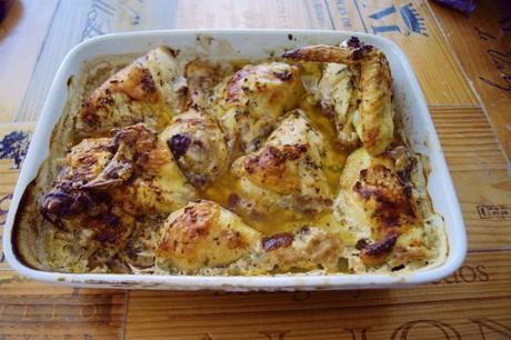Pollo asado con buttermilk Pollo asado con buttermilk