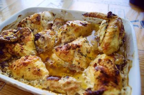 Pollo asado con buttermilk Pollo asado con buttermilk