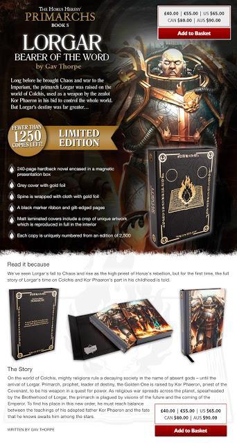 Novedades en Black Library esta semana