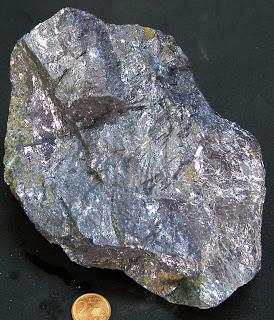 Recolectando muestras de minerales