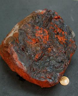 Recolectando muestras de minerales