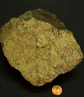 Recolectando muestras de minerales