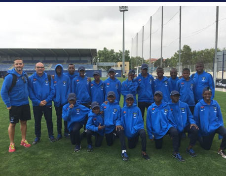 La Escuela de Fútbol AFA Angola en Dubai