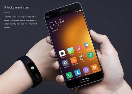 pulsera xiaomi mi band 2