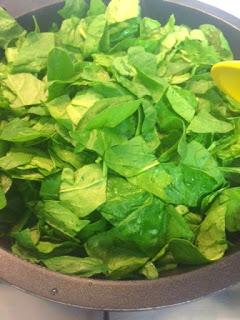 LASAÑA DE ESPINACAS, JAMON Y QUESO